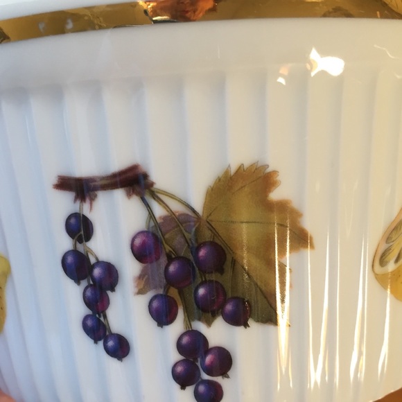 ๐๐EVESHAM Royal Worcester Gold Trim Dish - Picture 5 of 7